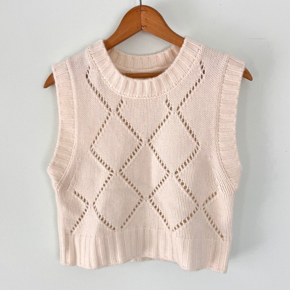 Sablyn Cashmere Vest - Picture 2 of 8
